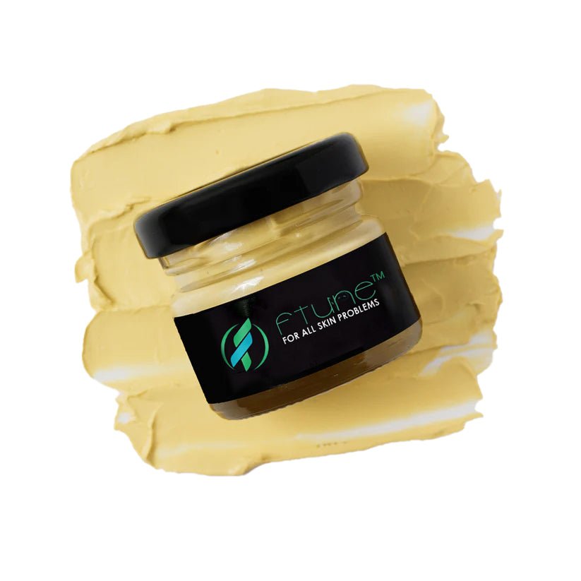 FTUNE Beauty Cream with Glutathione – Daily Skin Brightening Cream 30g main product image with cream texture background